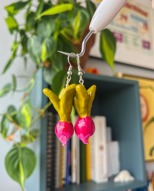 Turnip Earrings